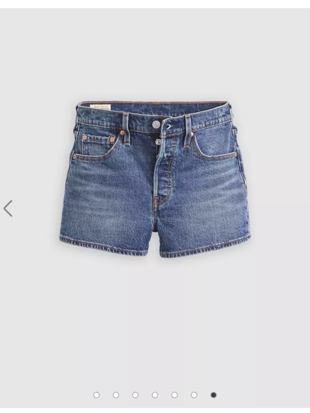 Levi's Women's Indigo Denim Cutoff Shorts
